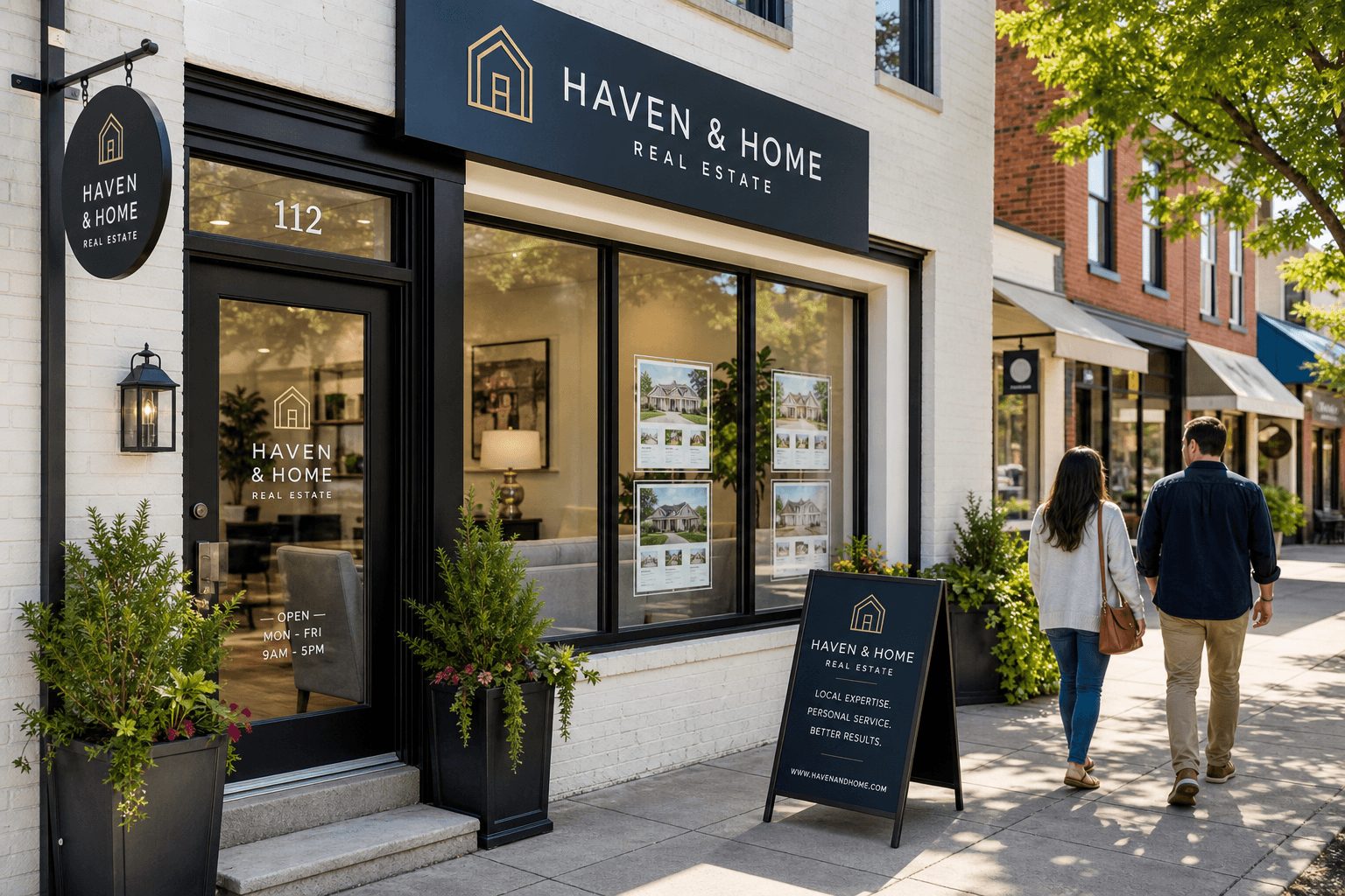 Une marque locale accueille ses clients en boutique