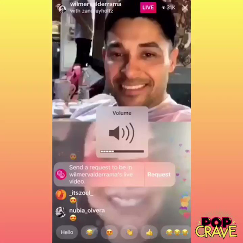 instagram story live exemple