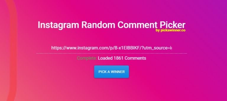 meilleure application tirage au sort instagram random picker