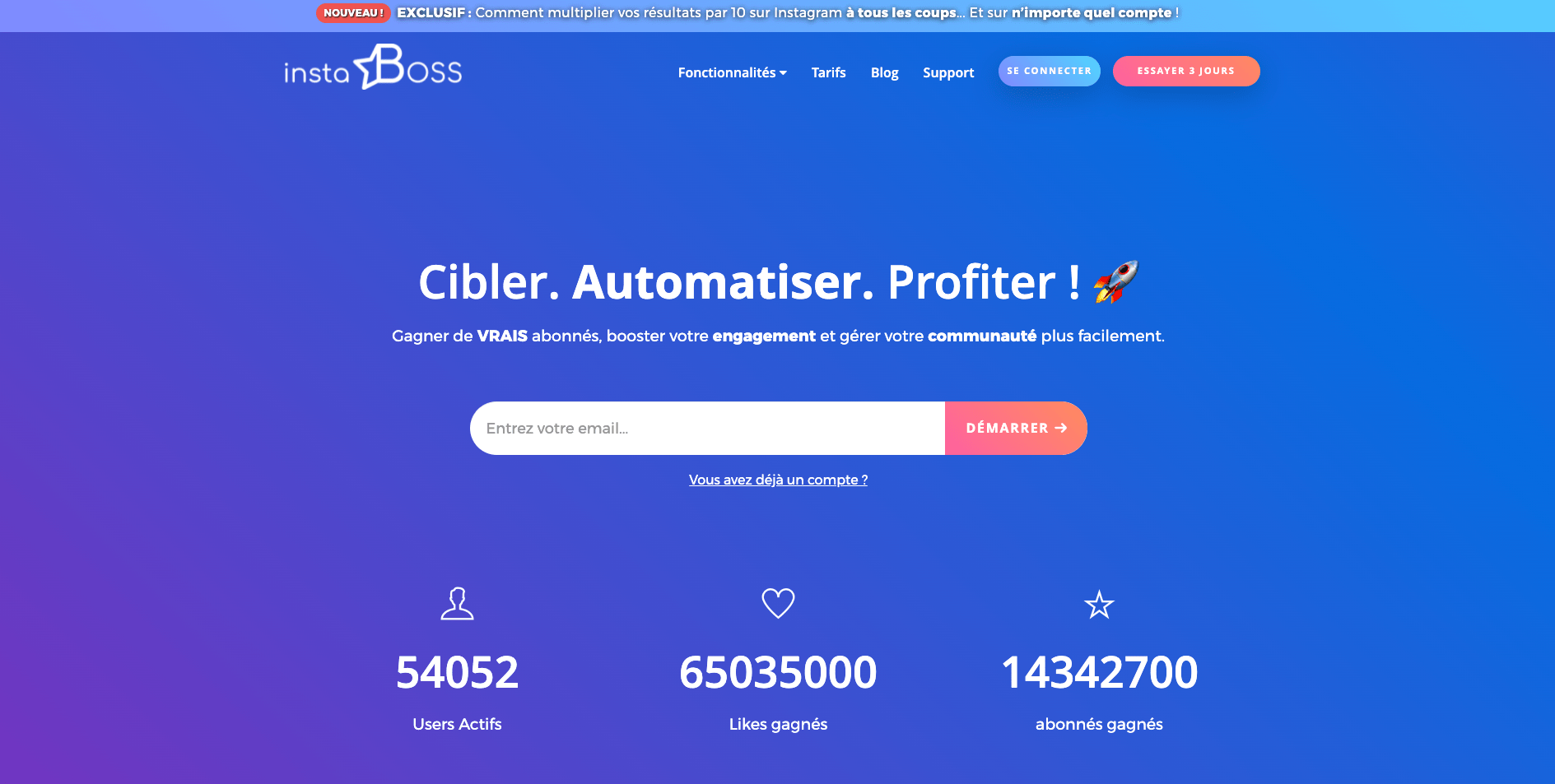 inscription boostfluence gratuite