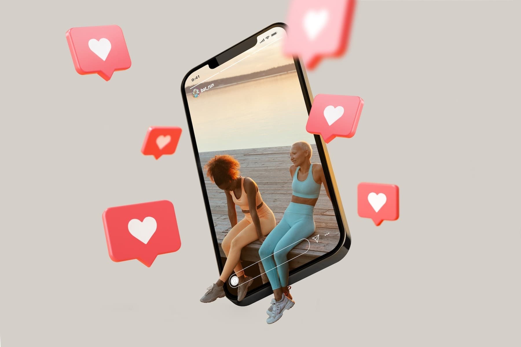 fond story instagram design exemple