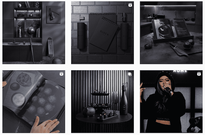instagram mode sombre