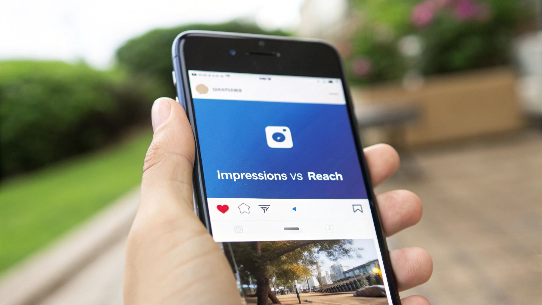 Instagram Impressions vs Reach