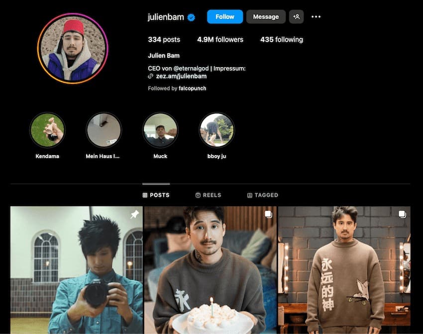influenceur instagram allemand