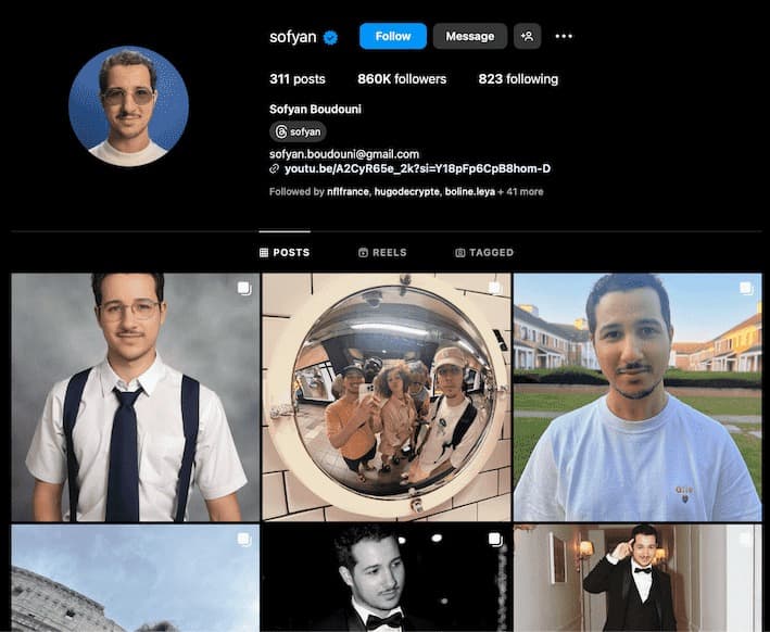 classement influenceur cinema sur instagram