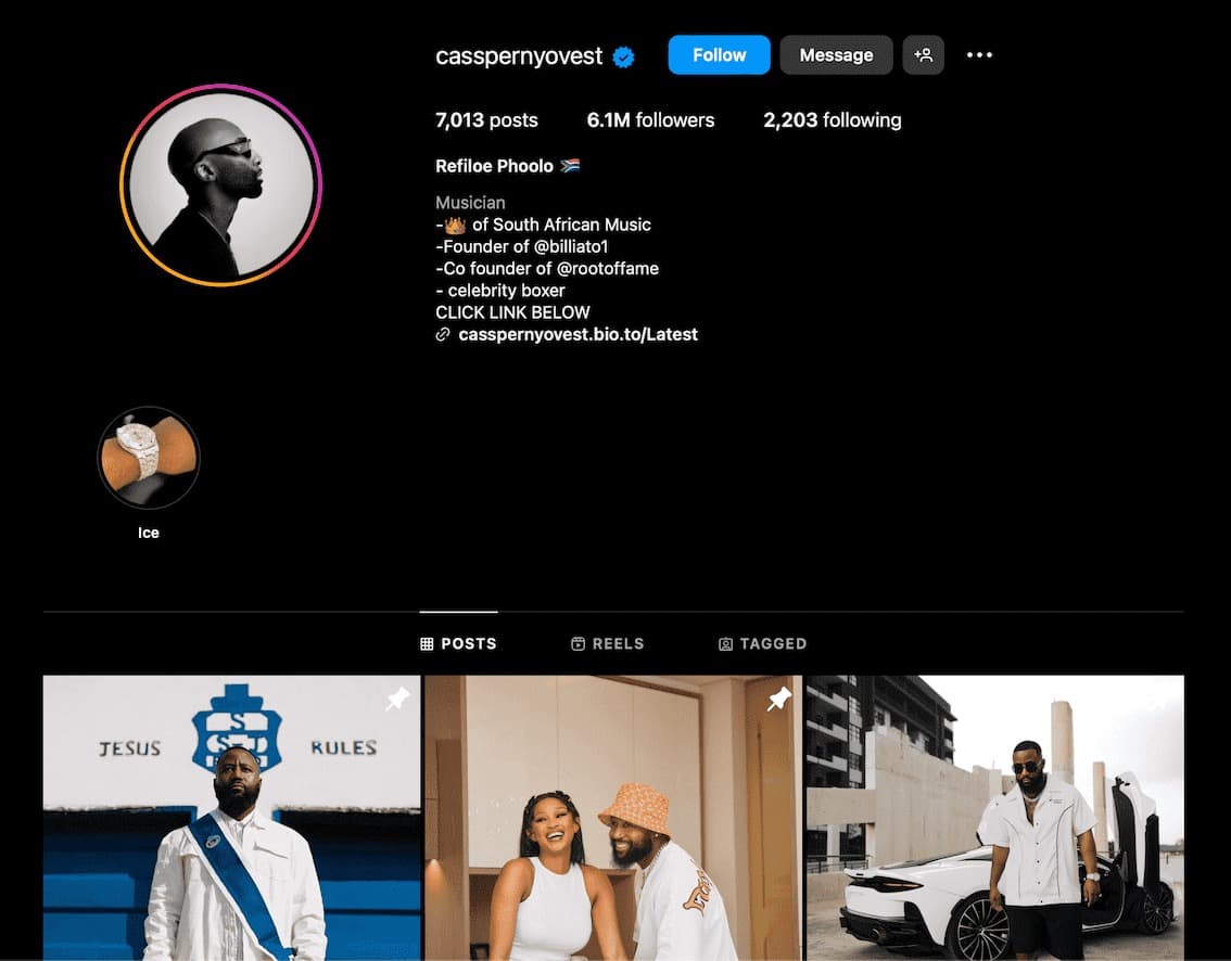 Classement des meilleurs influenceurs africains