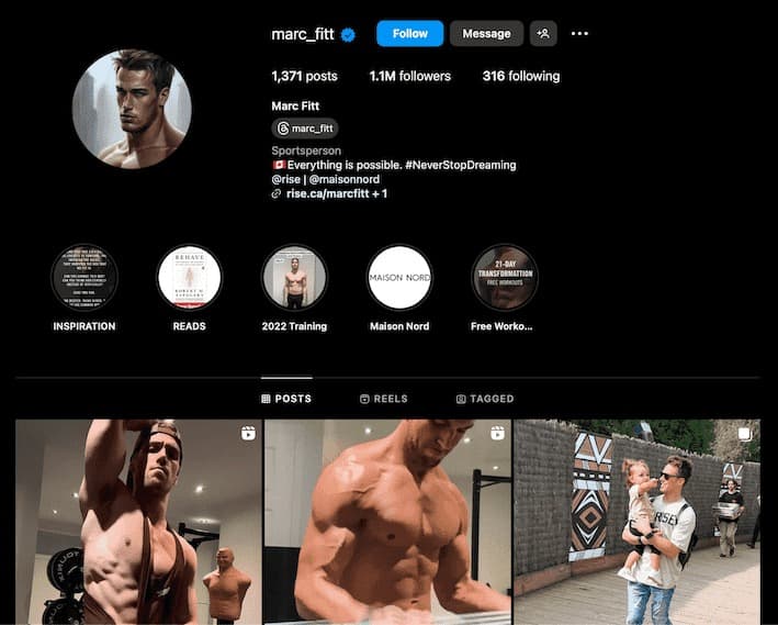 meilleur influenceur québécois fitness