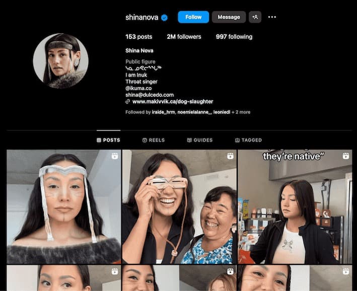 influenceuse québécoise top 10