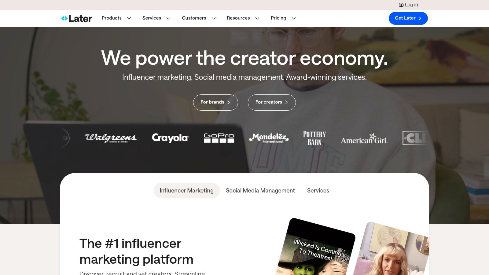 Later Instagram Content Calendar Template