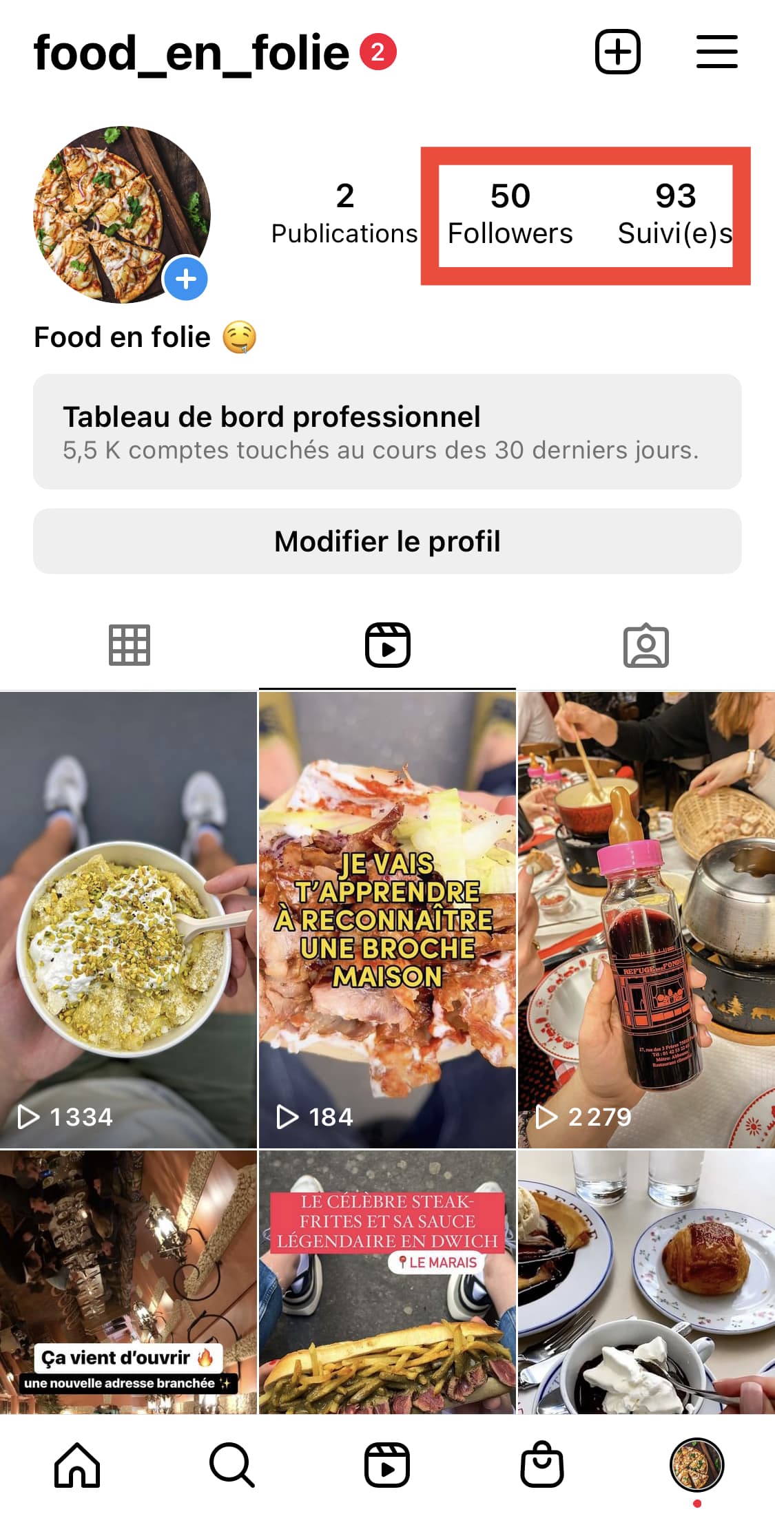 abonnement instagram