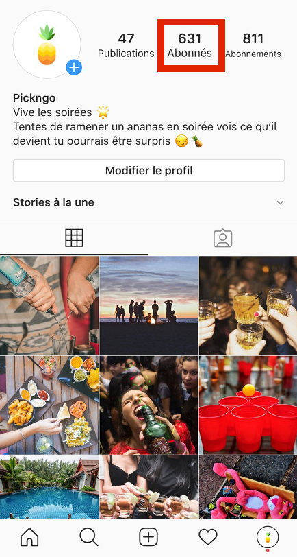 supprimer followers instagram profil